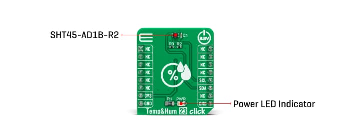 Mikroe Temp&Hum 23 Click